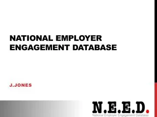 National Employer Engagement Database