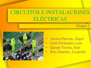 circuitos e instalaciones el ctricas