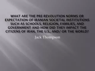 Jack Thompson