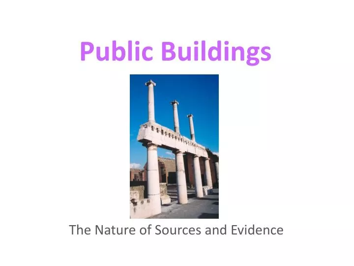 public buildings