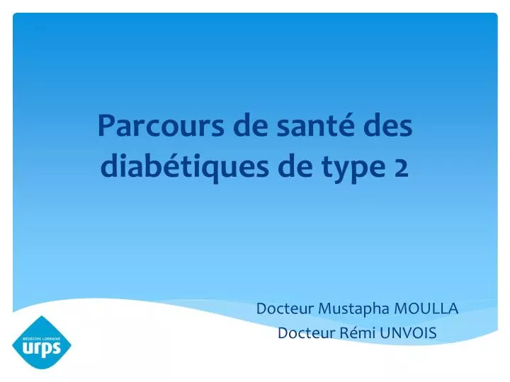 parcours de sant des diab tiques de type 2