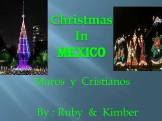 C hristmas In Mexico