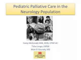 Pediatric Palliative Care in the Neurology Population
