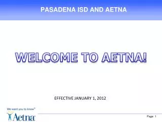 PASADENA ISD AND AETNA