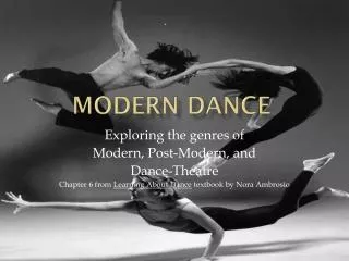 Modern Dance