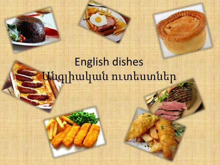 english dishes