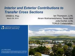 Interior and Exterior Contributions to Transfer Cross Sections
