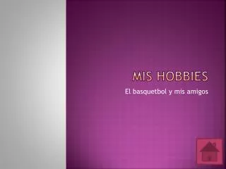 mis hobbies