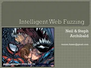 Intelligent Web Fuzzing