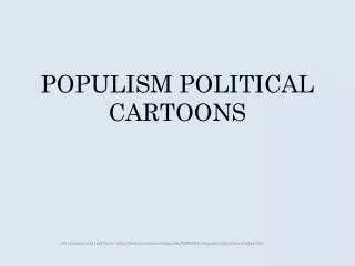 POPULISM POLITICAL CARTOONS