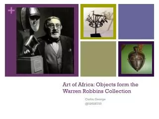 Art of Africa: Objects form the Warren Robbins Collection