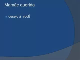 mam e querida