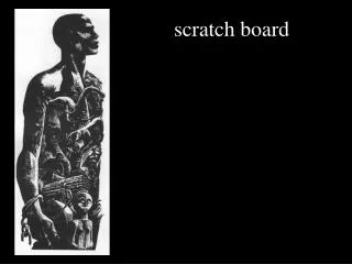 scratch board