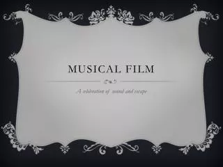 Musical Film