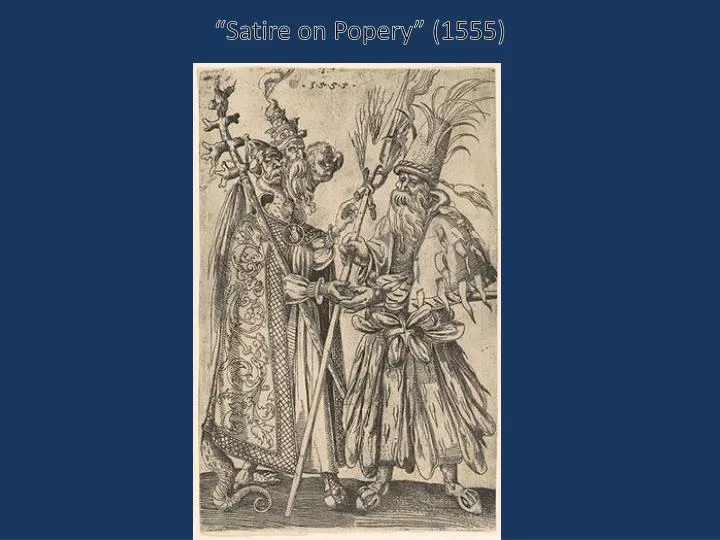 satire on popery 1555