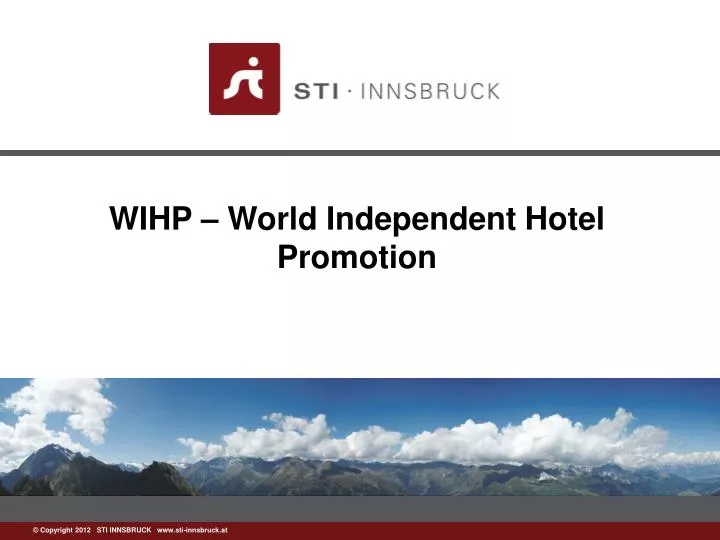wihp world independent hotel promotion