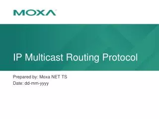 IP Multicast Routing Protocol