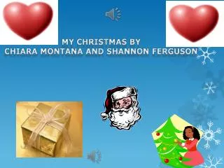 My Christmas by Chiara Montana and Shannon Ferguson