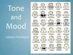 Tone and Mood - slide 1
