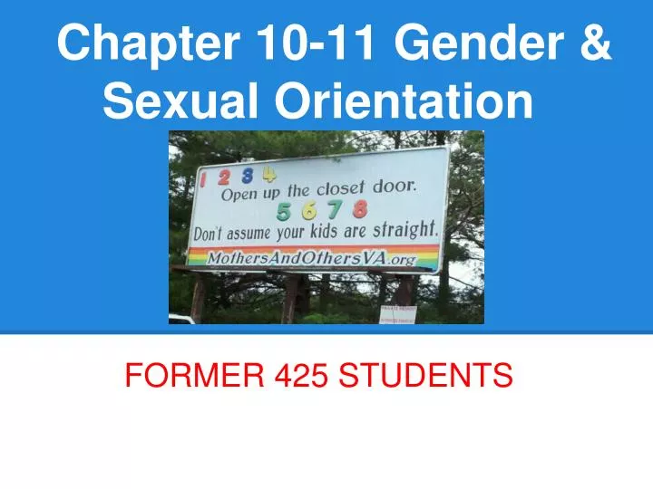 chapter 10 11 gender sexual orientation