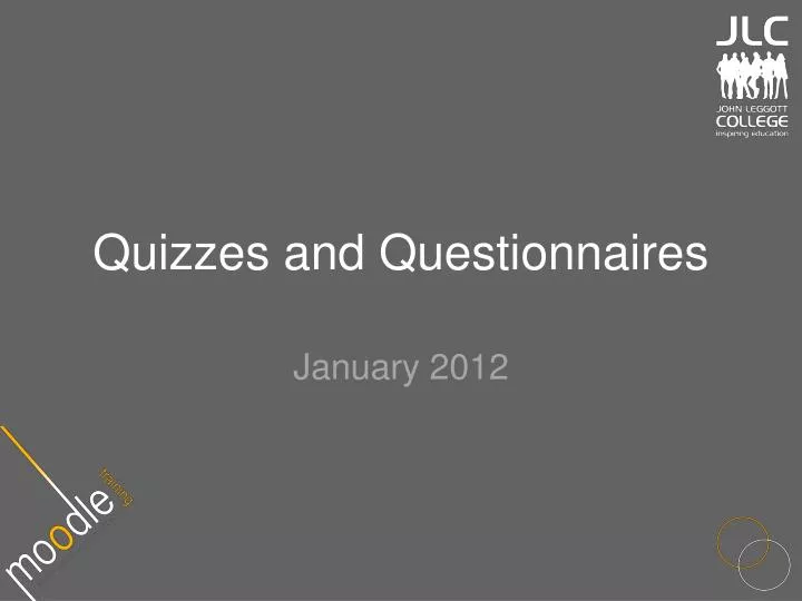 quizzes and questionnaires