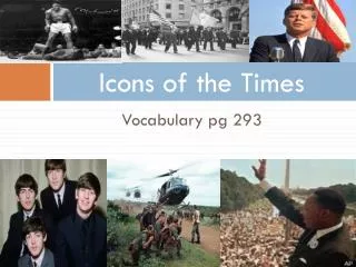 icons of the times