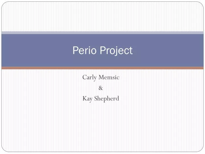 perio project