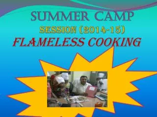 Summer Camp Session (2014-15)