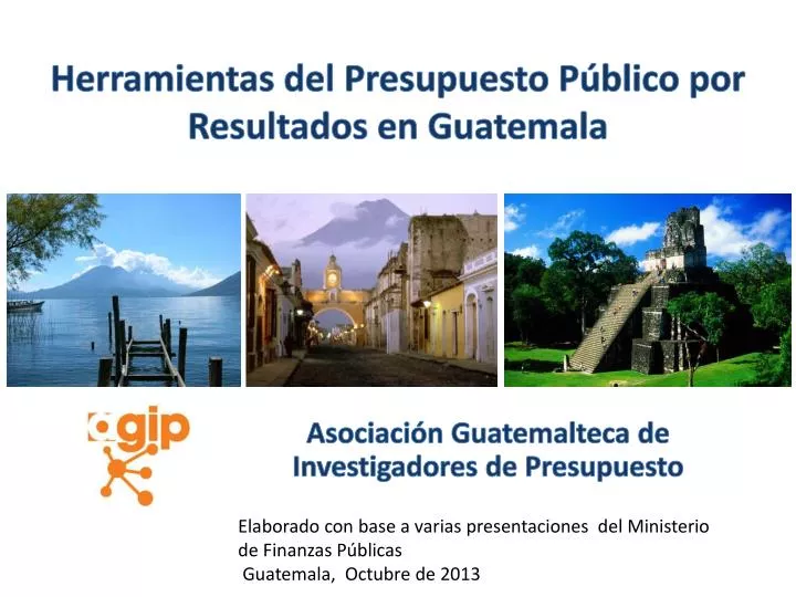 herramientas del presupuesto p blico por resultados en guatemala