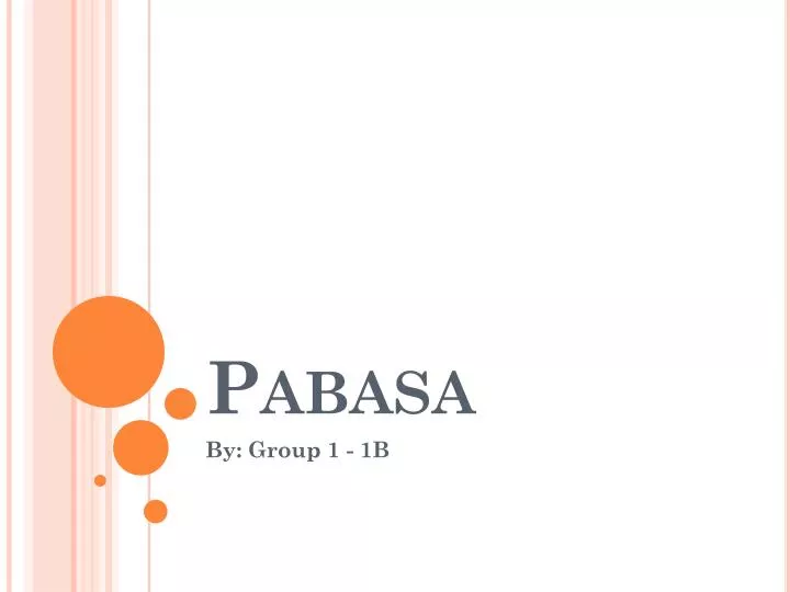 pabasa