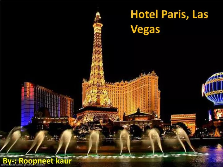 Paris Las Vegas - The LeMans Suite at the Paris Las Vegas