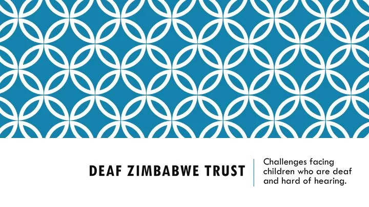 deaf zimbabwe trust