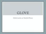 GLOVE - slide 1
