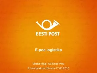 E-poe logistika