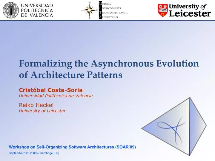 formalizing the asynchronous evolution of architecture patterns