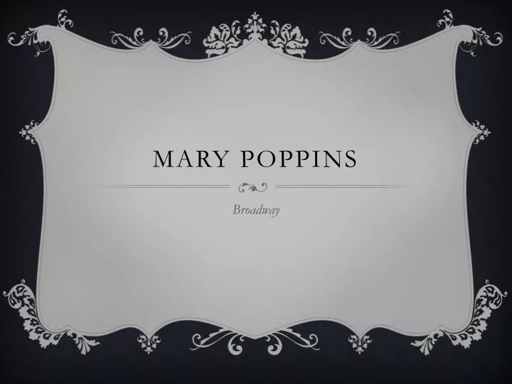 mary poppins