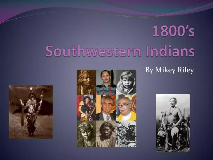 1800 s southwestern indians