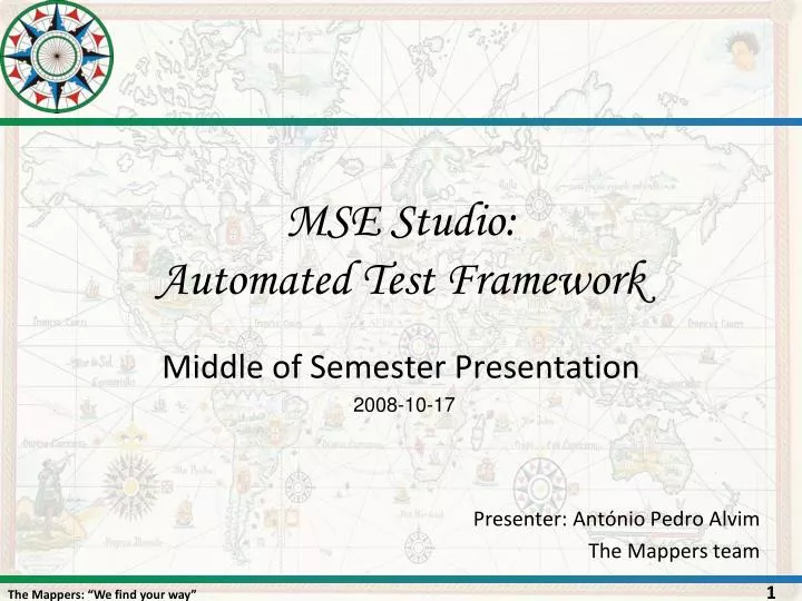 mse studio automated test framework