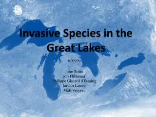 Invasive Species in the Great Lakes
