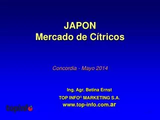 japon mercado de c tricos