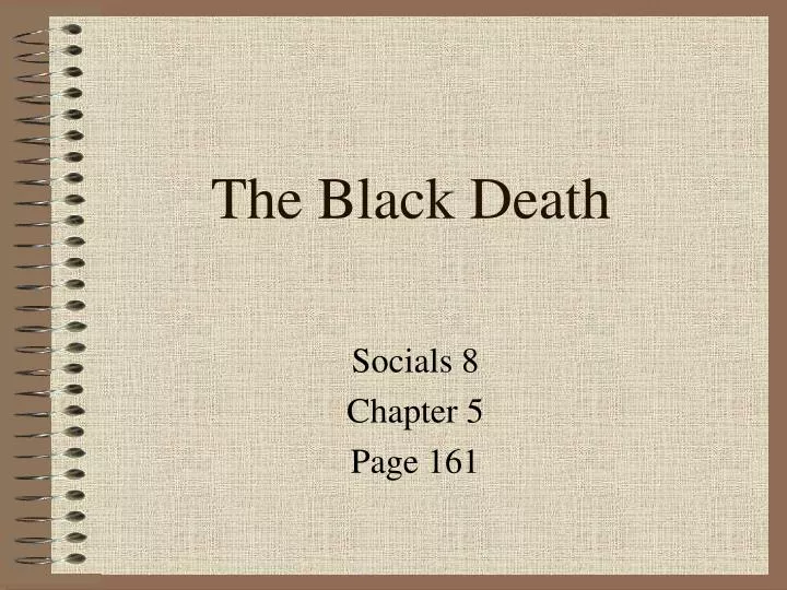 the black death