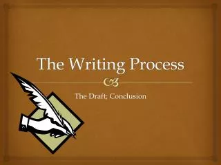 The Writing Process