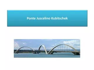 ponte juscelino kubitschek