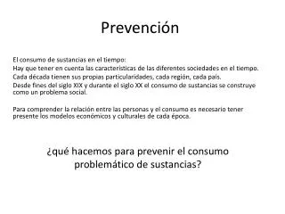 prevenci n