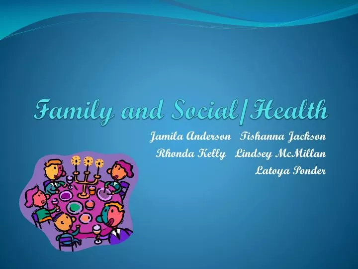 family and social health