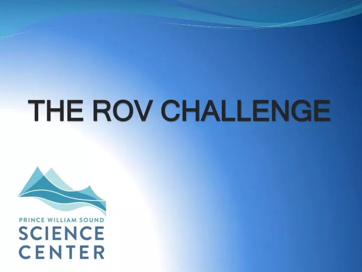 the rov challenge
