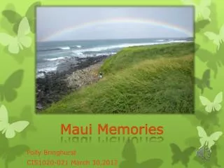 Maui Memories