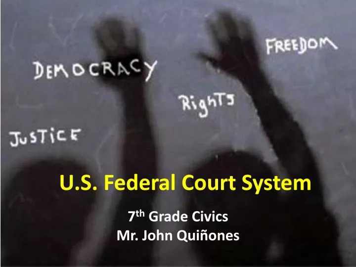 u s federal court system