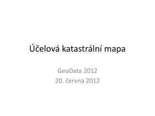 elov katastr ln mapa