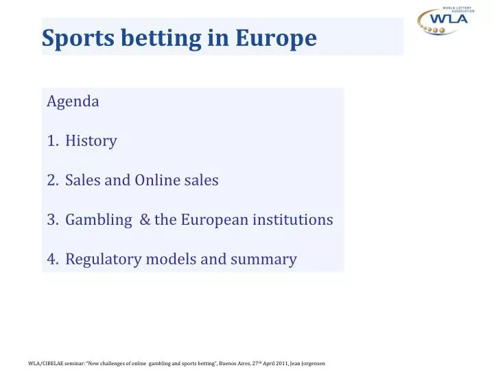 sports betting in europe